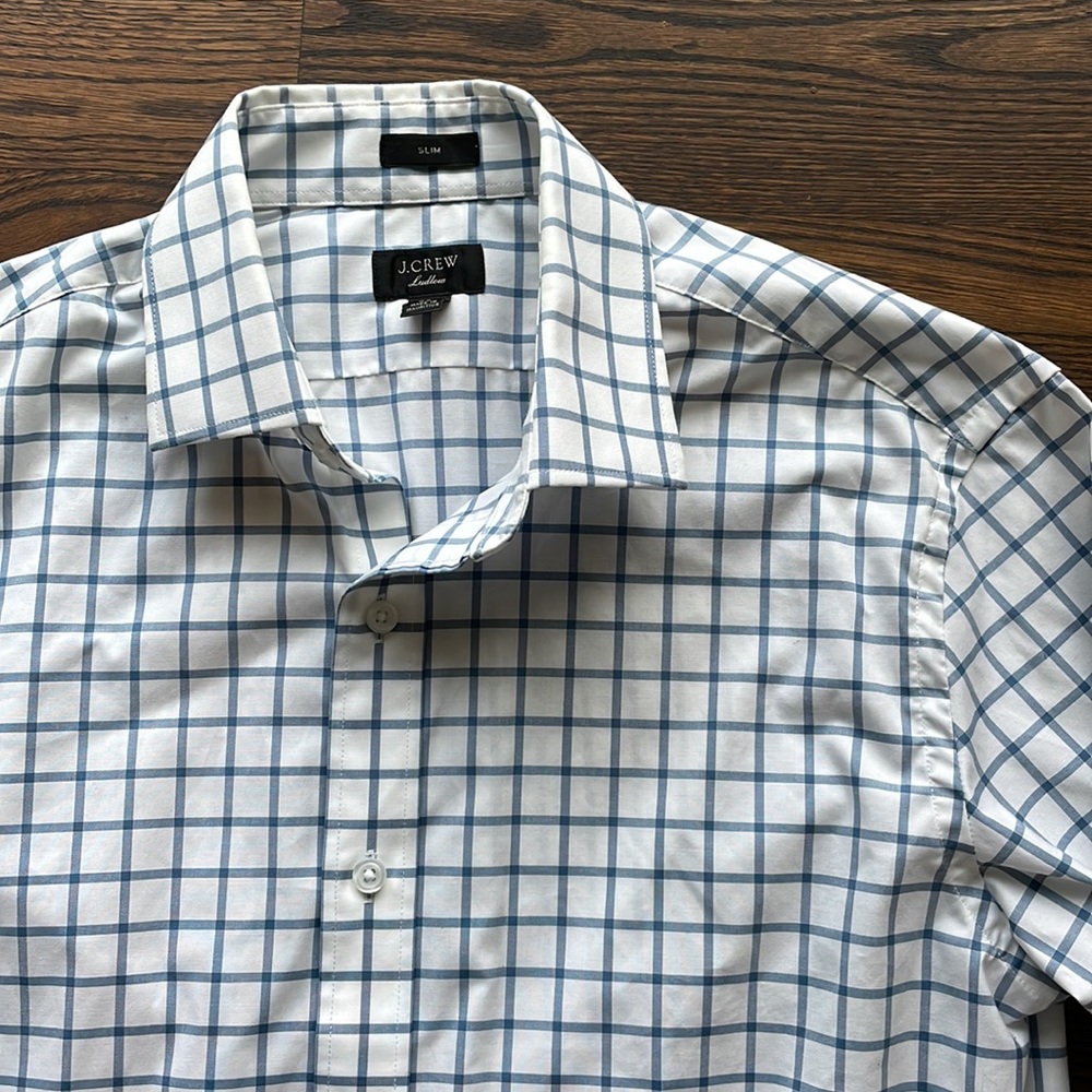 Men's Plaid Dress Shirt